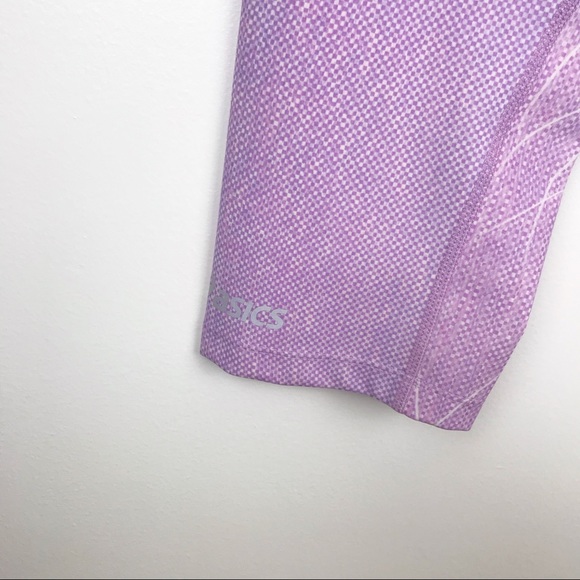 OASICS purple knee Leggings Size M - Picture 5 of 10